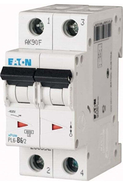 Eaton Disjunctor automat 6A bipolar AC 286552