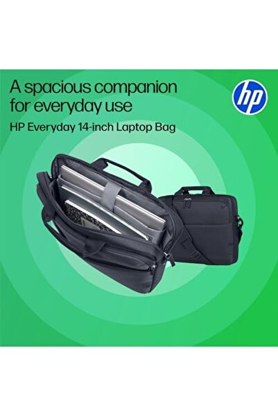 Yıldızan Msa Shop Hp 14" Everyday Laptop Bag, 600D Recycled Polyester, 9L, Pa...