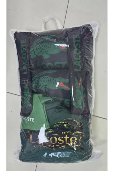 şimika tuning tuningmarketim YEŞİL LACOSTE SÜPER SET DÖRTLÜ SERVİS KILIFI + İ...