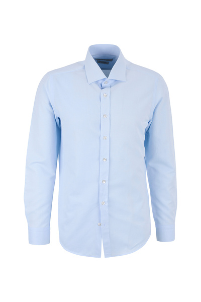 ALTINYILDIZ CLASSICS Mavi Erkek Slim Fit Gömlek ACE201262116
