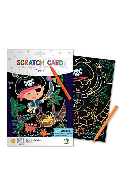 Generic Creative Scratching Kit Pirates Dodo Toys