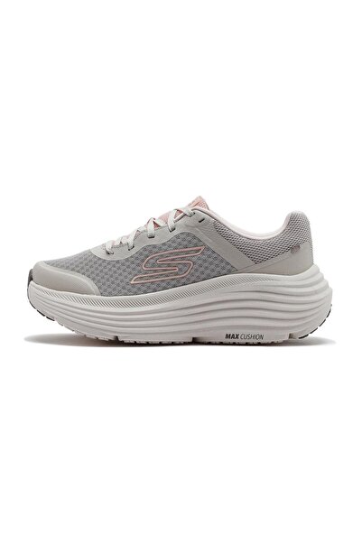SKECHERS 129470 Max Cushioning Beige Sports Shoes Juststep