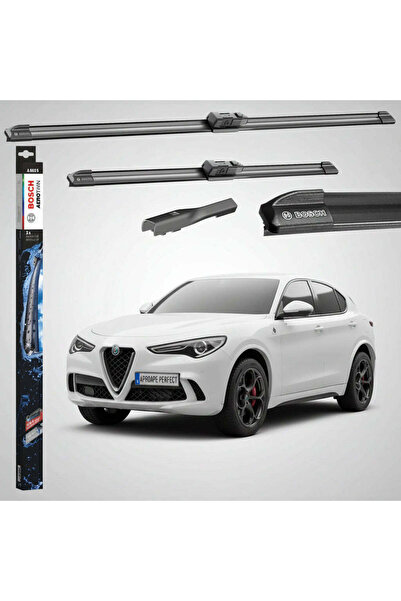 Bosch Μπροστινοί υαλοκαθαριστήρες για Alfa Romeo Stelvio (949) 2016+ |   Aero...