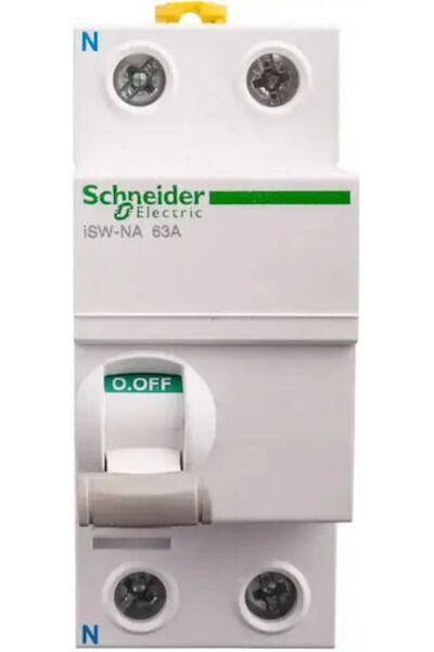 Schneider Electric Deconector modular 63A 2P Isw-na Declanșator Possibil A9s7...