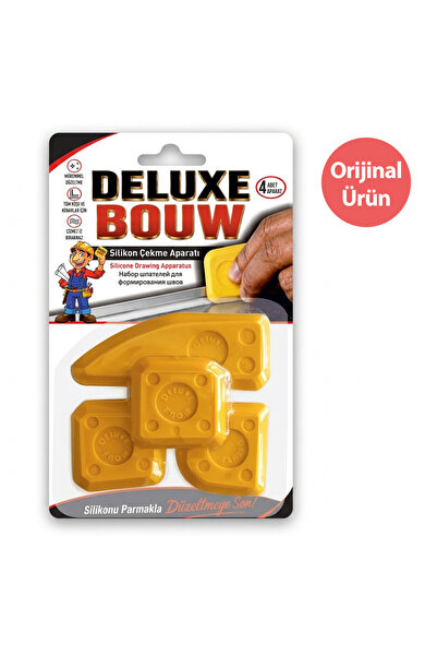 DELUXE BOUW Silikon Mastik Derz Çekme Aparatı Orjinal 4 Parça