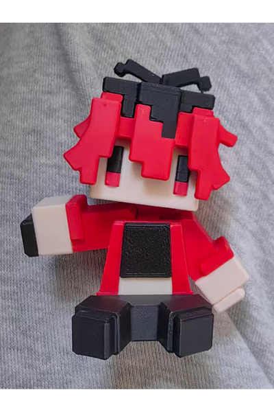 Modellio3D Frieren: Stark Pixel Style Figür
