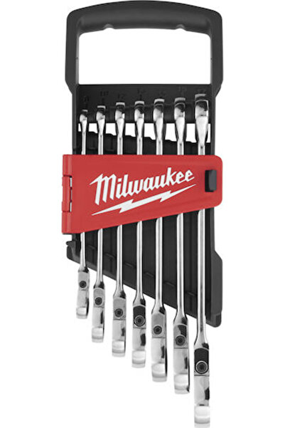 Milwaukee Set de poligoni germani cu dimensiuni de la 8mm la 17mm, 7 piese, C...