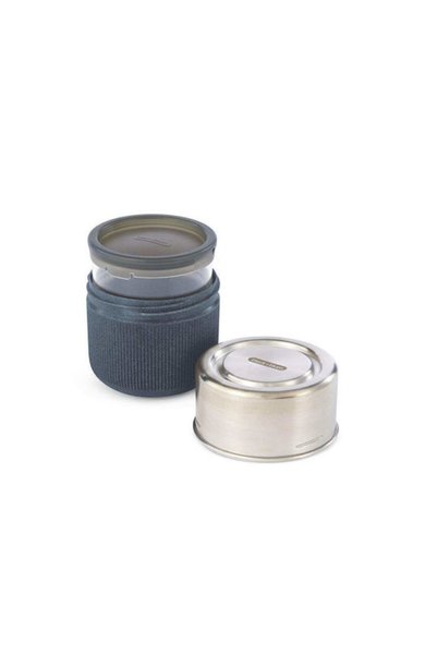 Black Blum Cutie de prânz din sticlă Black+Blum, neagră, 450ml