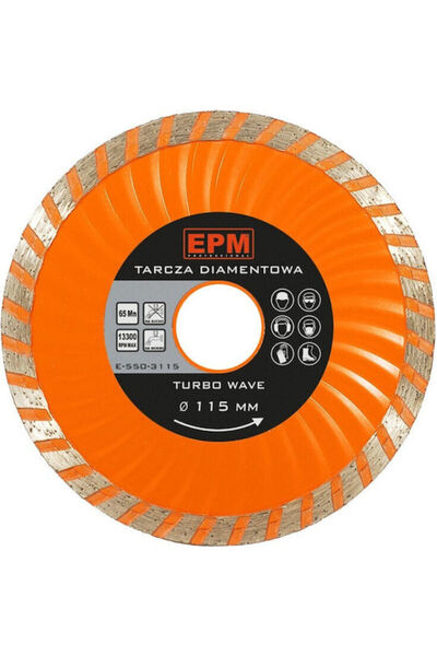 EPM Disc de tăiere diamantat Turbo Wave de 230mm