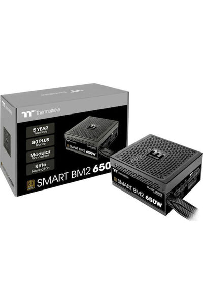 THERMALTAKE Sursă de alimentare pentru calculator Smart BM2 650W Negru Semi M...