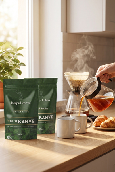 HARPUT DİBEK Harput Kahve Filter Coffee 200 Gr 2-Pack Total 400 Gr Ground Cof...