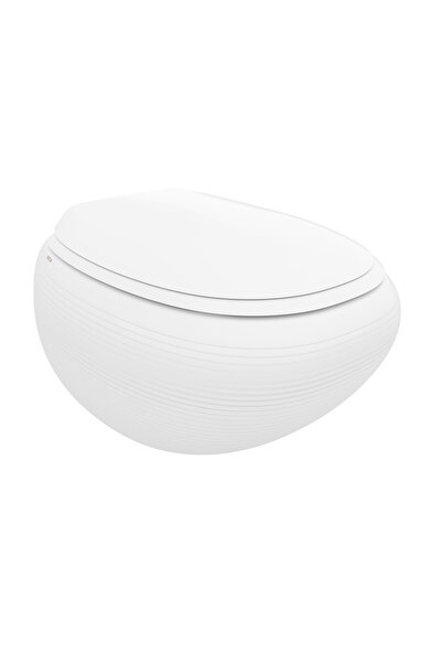 Bocchi Strata Kisa Asma Rimless Klozet - Taharet Borusuz - Parlak Beyaz - 141...