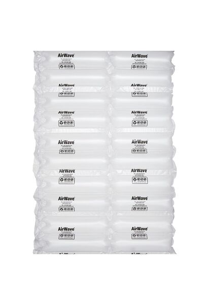 Avex Rolă de folie cu bule de 450 de metri, foaie de 420 x 145 mm, 4 celule p...
