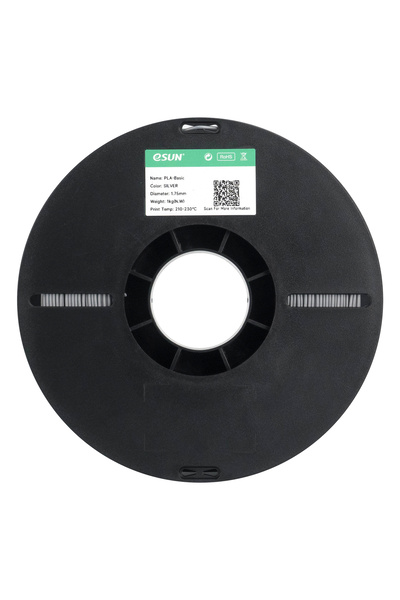 eSun Gümüş (Silver) PLA Basic Filament 1.75 mm 3D Yazıcı Hammaddesi 1 kg