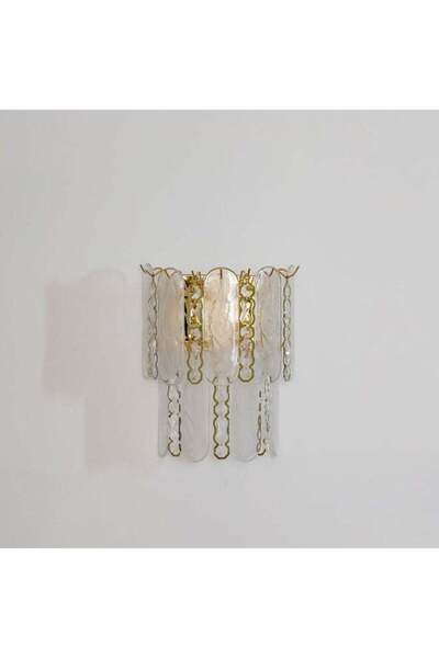 Danube Home Madrid Crystal Wall Sconce For Living Room, Bedroom| Indoor Wall ...