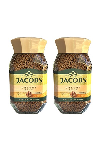 Jacobs Velvet Gold 100 Gr Soluble Coffee X 2 Pieces