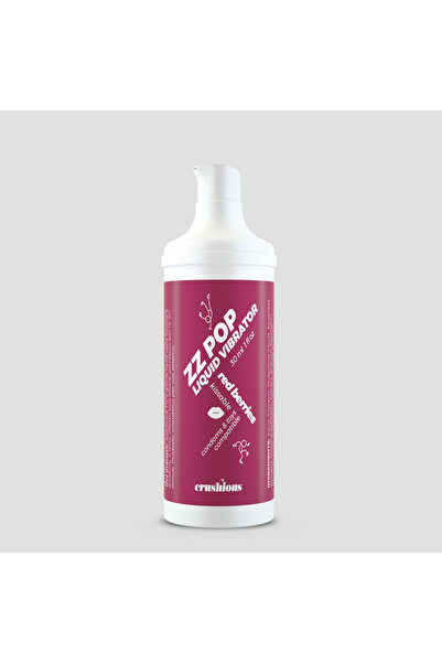 Crushious ZZ Pop - Kissable Liquid Vibrator - Red Berries - 1 fl oz / 30 ml