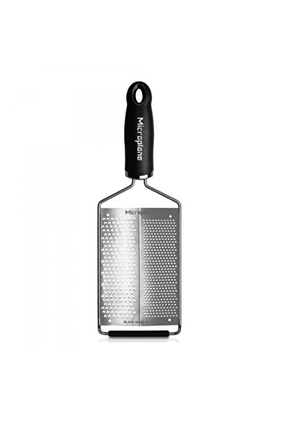Microplane Razatoare Gourmet, Microplane, inox/plastic, 14cm x 9.5cm, negru/a...