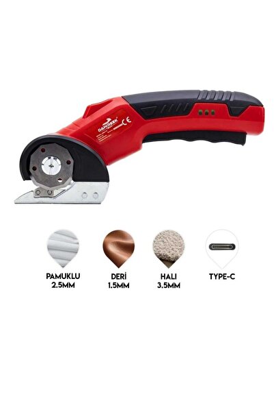 DAWREEK Kumaş Kesme Makinesi RED (BT0216)