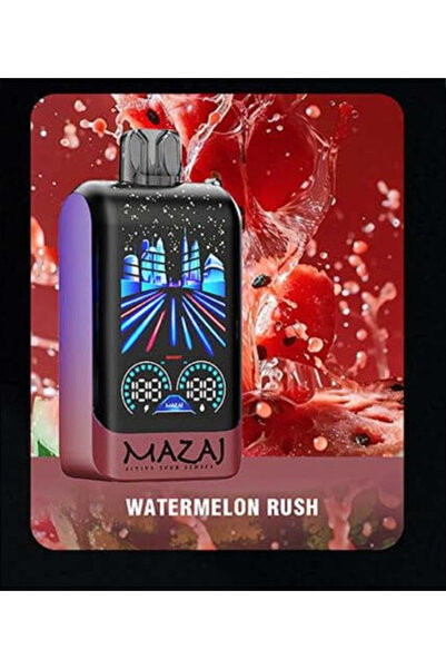 Mazaj Watermelon Rush Curve 24000 Puff - Watermelon Candy - Watermelon Rush C...