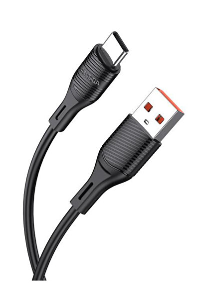 OEM KAKUSIGA καλώδιο USB-C σε USB KSC-953, σιλικόνης, 15W, 480Mbps, 1m, μαύρο