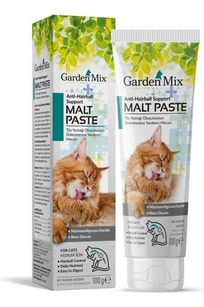 Gardenmix Garden Mix Anti Hairball Kedi Malt Macunu 100 Gram x 2 Adet Drstr