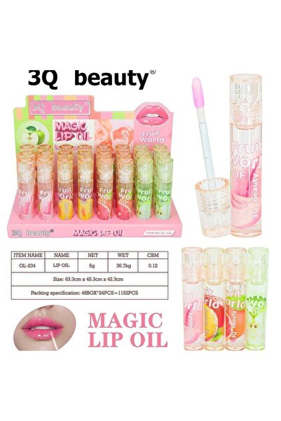 3q Beauty Ulei de buze fructat hidratant