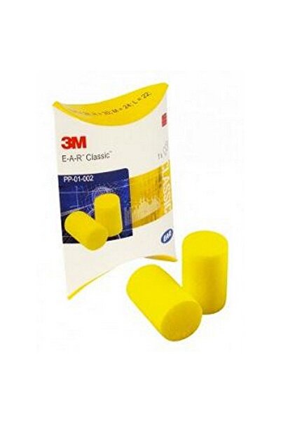 Other 3M Ωτοασπίδες Κλασικές Αφρώδεις σε Κίτρινο Χρώμα 2 τεμάχια