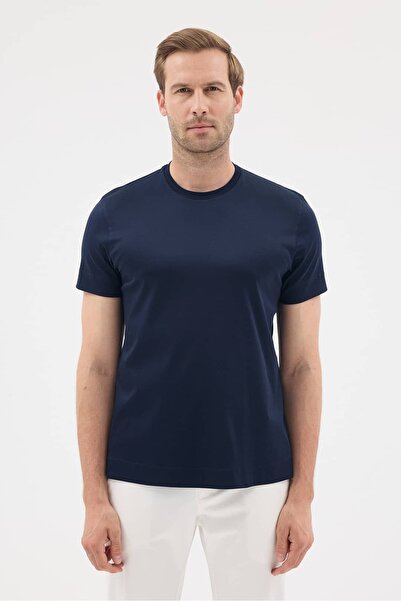Paşahan Crew Neck 100% Mercerized Cotton Men's T-Shirt
