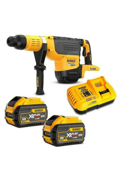 Dewalt DCH775X2 Κρουστικό Σκαπτικό Πιστολέτο 54V 2x9Ah με Υποδοχή SDS Max