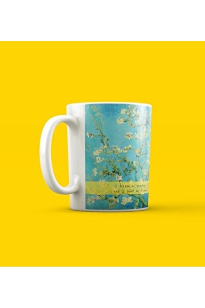 Yıldızan Ysf Shop Almond Blossom Design Mug 188675