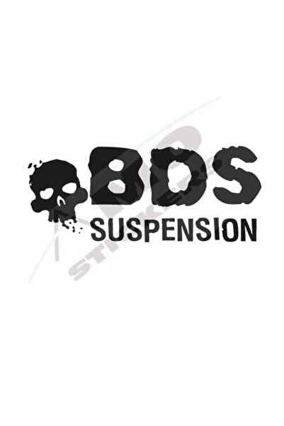 Amo-Stickers Стикер за кола BDS Suspension 25см Тъмно сив
