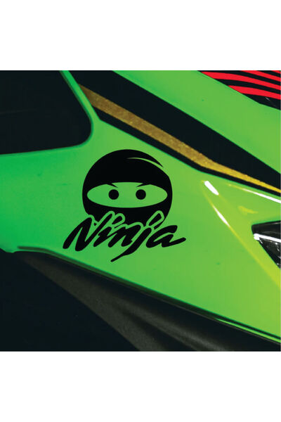 Amo-Stickers Αυτοκόλλητο Μοτοσικλέτας Kawasaki Ninja 3 Πράσινο