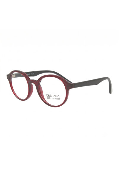 despada club Kids' Prescription Glasses Frame in Maroon and Black | 389