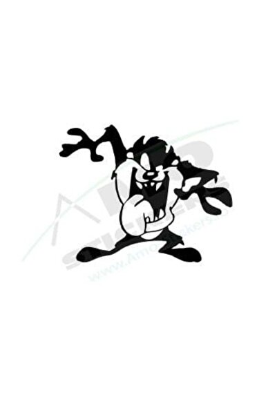 Amo-Stickers Ugly Looney Tunes Car Sticker 25cm Green