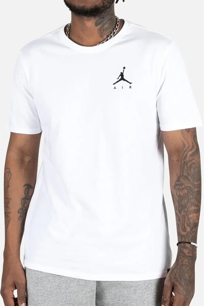 Nike تي شيرت رياضي أبيض للرجال من Air Jordan Jumpman
