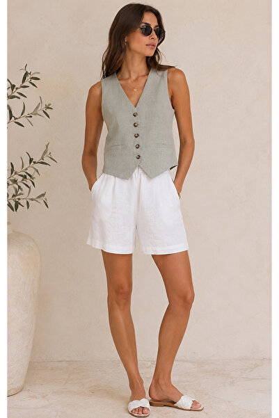 Lesy Linen Vest