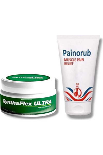 Bezos Painorub synthaflex ultra muscle joint waist neck and cream 100 ml + mu...
