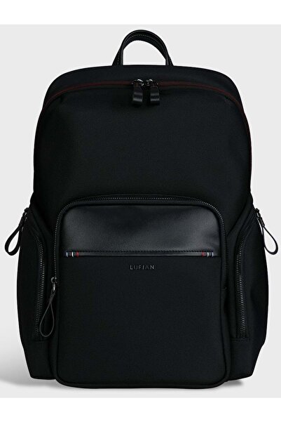 Lufian 111410003 Lunera Backpack Unisex Bag Black