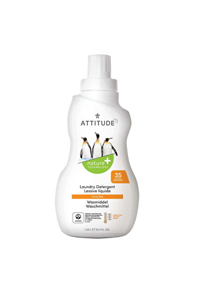 Attitude Detergent Lichid pentru Rufe cu Coaja de Citrice 1.05L