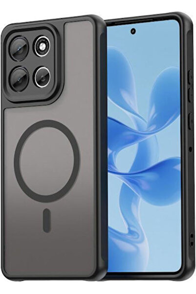 OEM Σειρά TPU+PC Πίσω Κάλυμμα Μαύρο (Moto G86) Κωδικός: SE8575341R5438