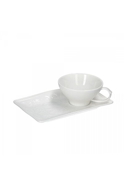 La Porcellana Bianca Set pentru servire, Florentina, 90ml/180ml, alb, din por...