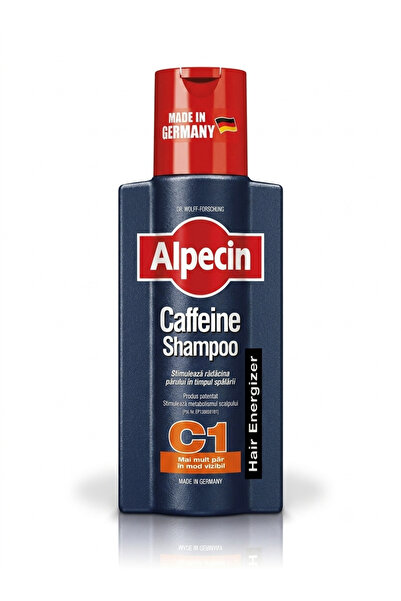 ALPECİN Șampon Caffeine C1 pentru stimularea creșterii părului, 250 ml