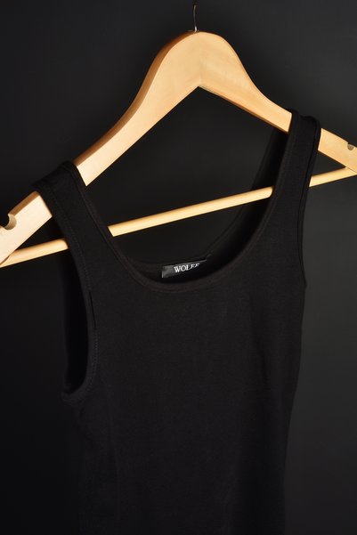 Femira Magaza Women's Ribbed Strap Basic Athlete Top Stretchy Fabric