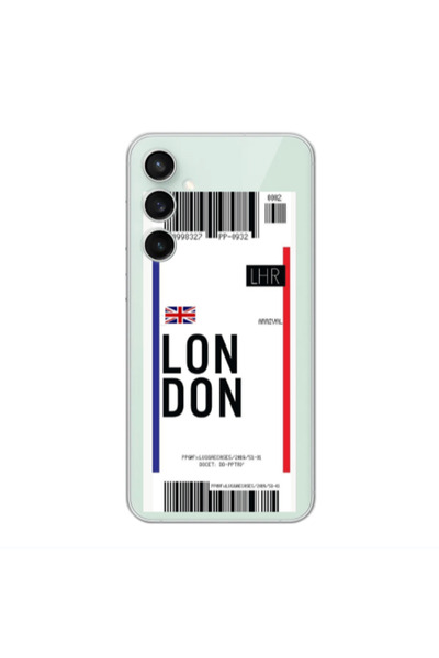 Other Samsung S24 London Arrival Transparent Silicone TPU Θήκη