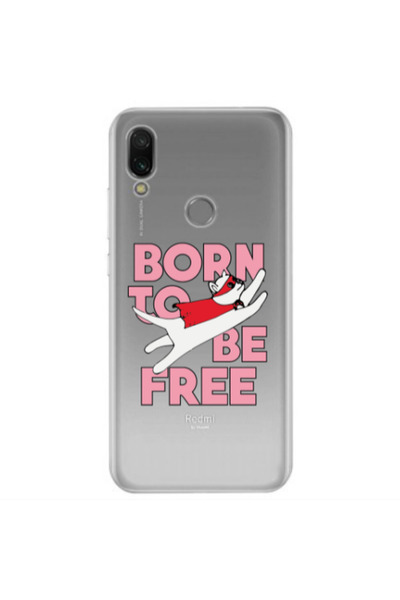 Other Xiaomi Redmi Note 7 Born Free Transparent Silicone TPU Θήκη
