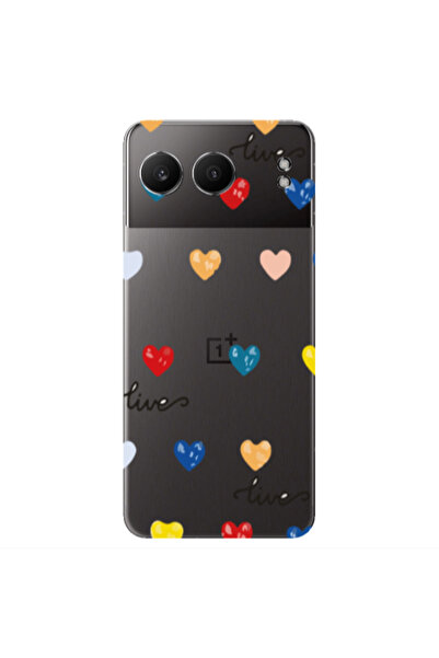 Other Oneplus Nord 4 Heart Lives Transparent Silicone TPU Θήκη