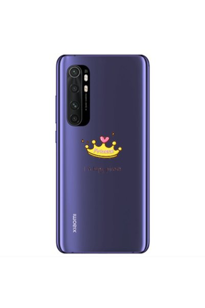 Other Xiaomi Mi Note 10 Lite Happy princess Transparent Silicone TPU Θήκη