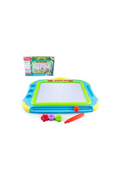 LENA Tabla magnetica de desen Lena, educationala cu stampile, pentru copii 3+...