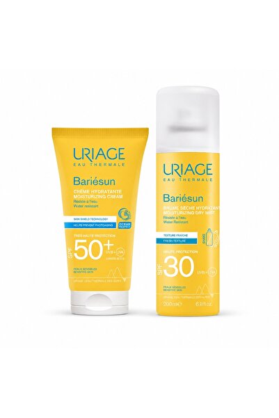 Uriage Set Bariésun – Moisturizing Cream SPF 50+, 50 ml + Hydrating Dry Spray...
